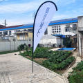 Bendera gendera promosi promosi flying Teardrop Feather
